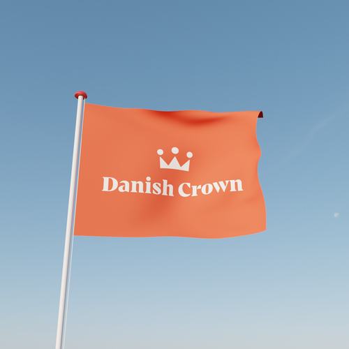 Flag with Logo